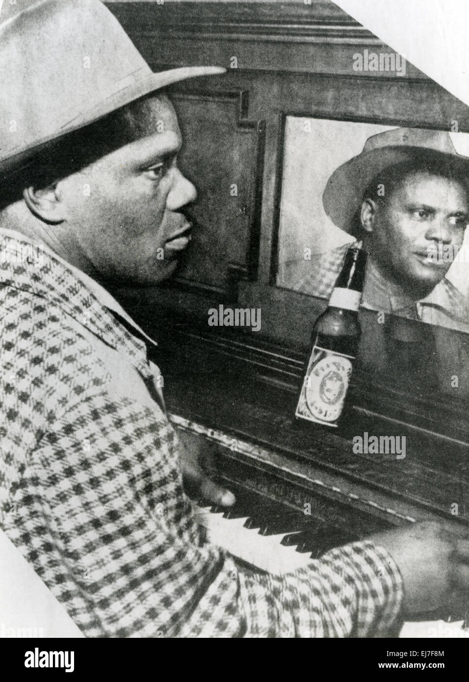 MONTANA TAYLOR (1903-1954) boogie blues américain et pianiste sur 1945 Banque D'Images