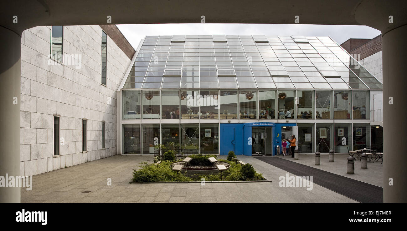 Gustav Luebcke Museum, Hamm, Allemagne Banque D'Images