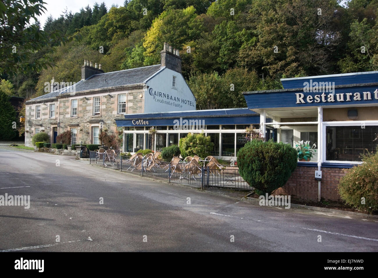 L'hôtel à Cairnbaan Crinan Canal près de Argyll Ecosse Lochgilphead Banque D'Images