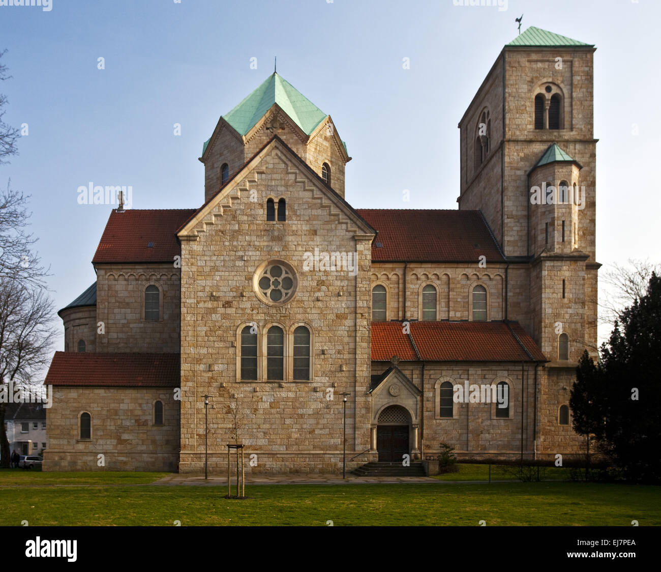 L'église paroissiale de Saint Joseph, Herne, Allemagne Banque D'Images