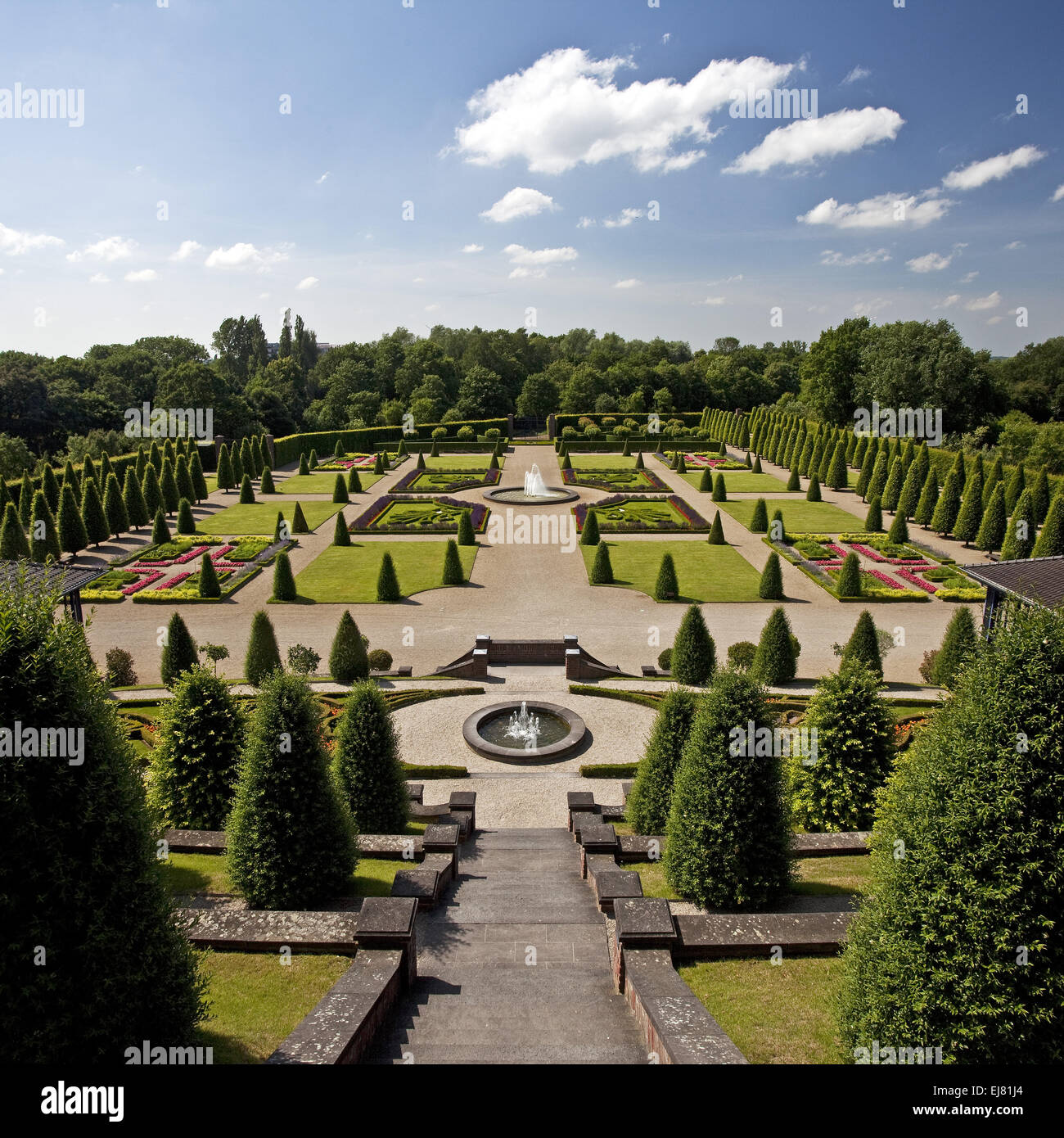 Kamp Kamp Lintfort, Monastère, Allemagne Banque D'Images