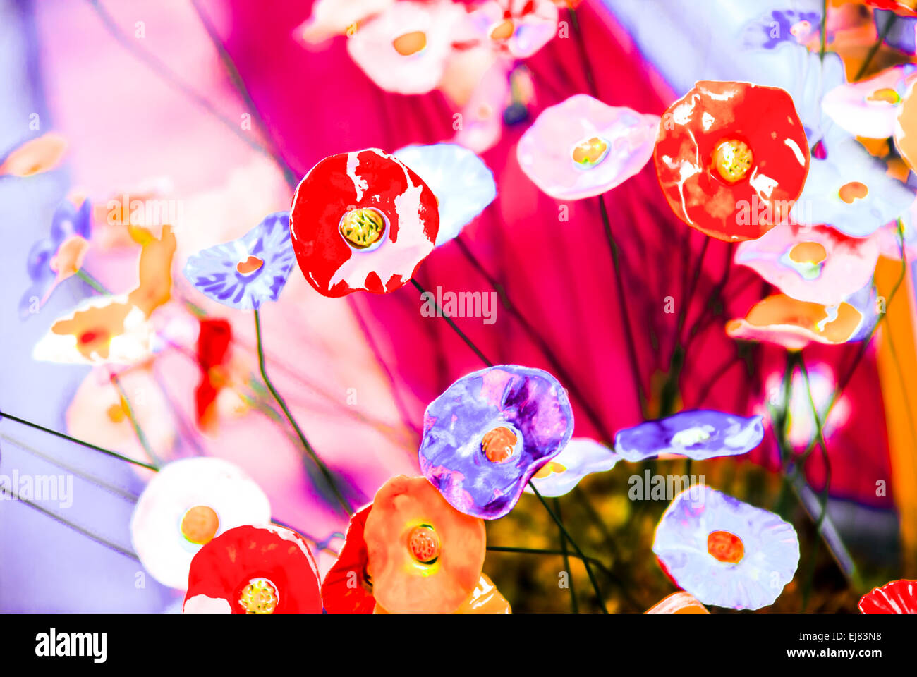 Abstract Art Graphique Banque D'Images