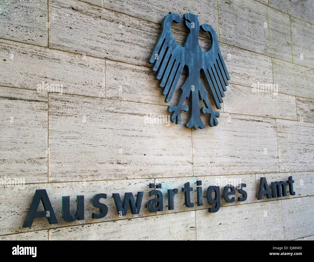 Ministère allemand des affaires étrangères Banque D'Images