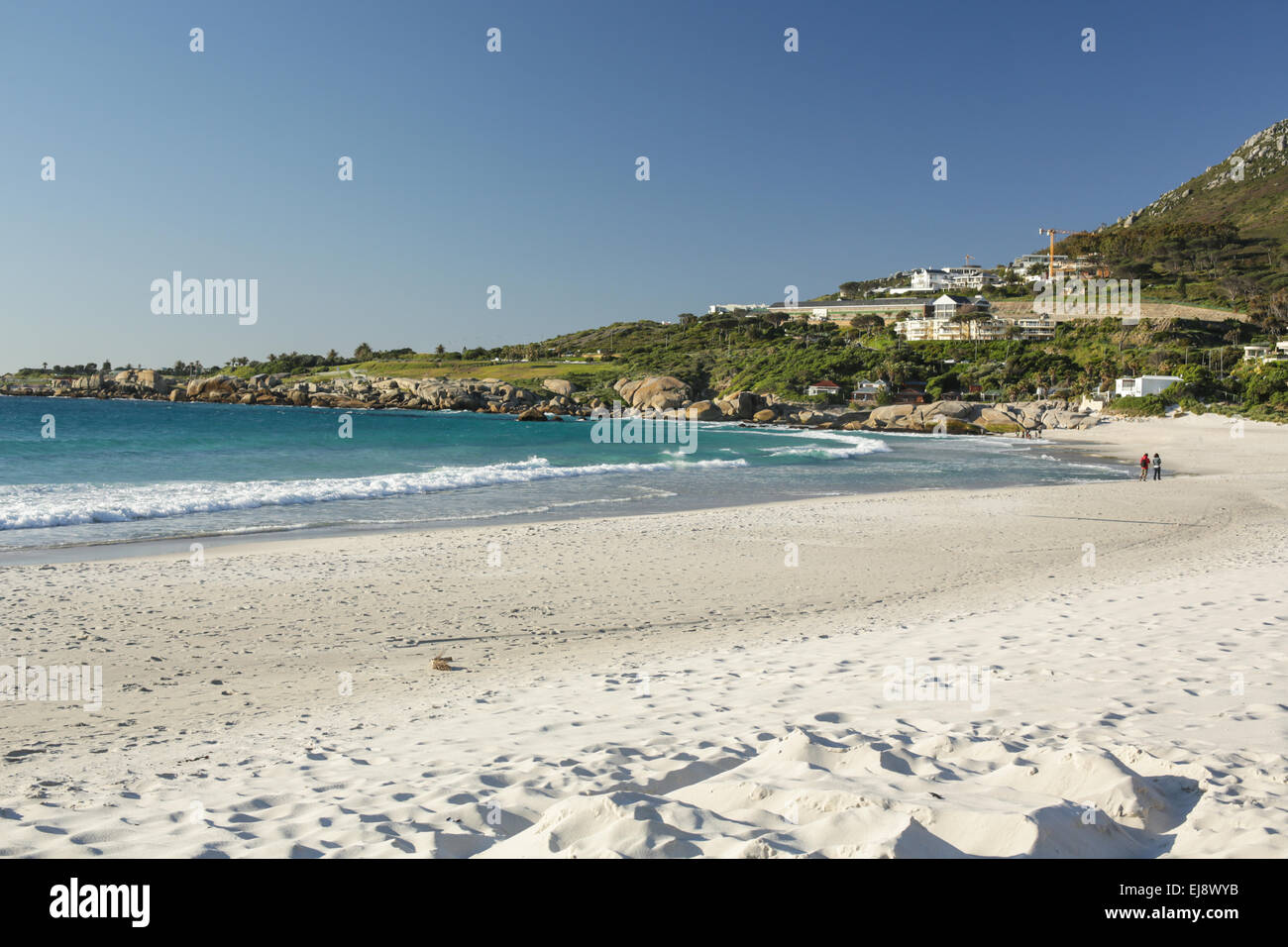 La plage de Cape Town Banque D'Images