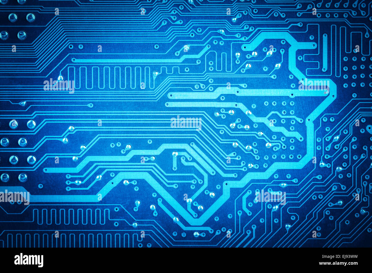 Circuit board background Banque D'Images