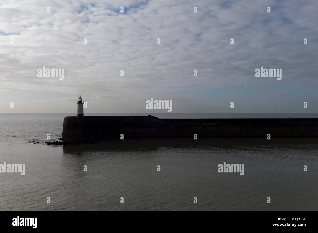 Phare de la silhouette Banque de photographies et d’images à haute ...