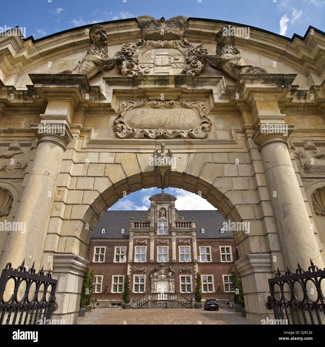 Château de Ahaus, Allemagne, Münster Banque D'Images