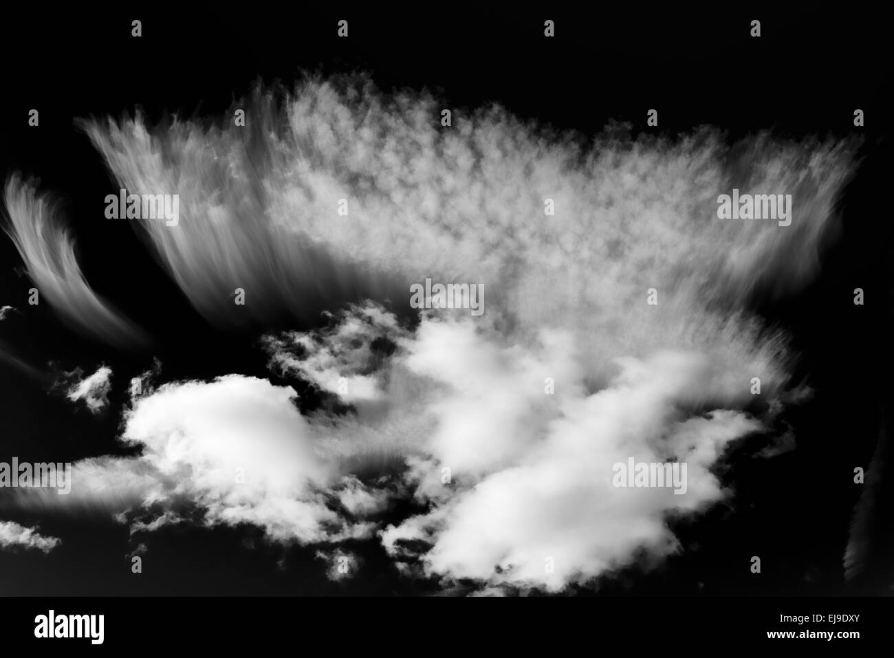 La formation de nuages, Gotland, Suède Banque D'Images