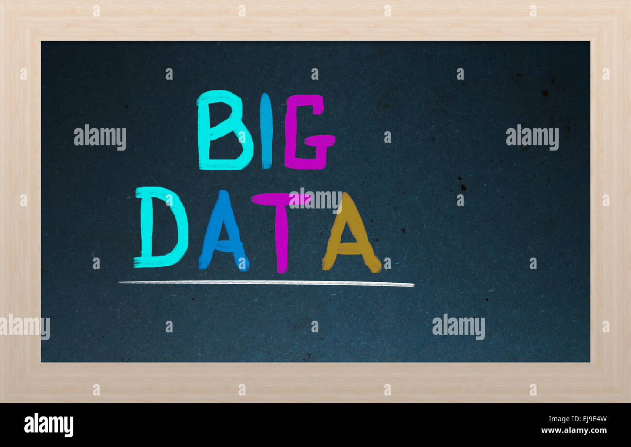Concept de Big Data Banque D'Images