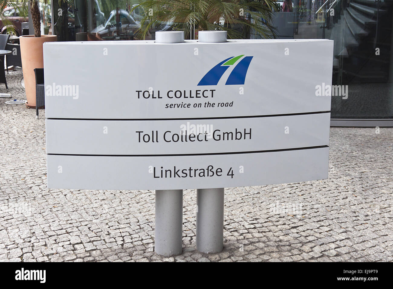 Toll Collect Banque D'Images