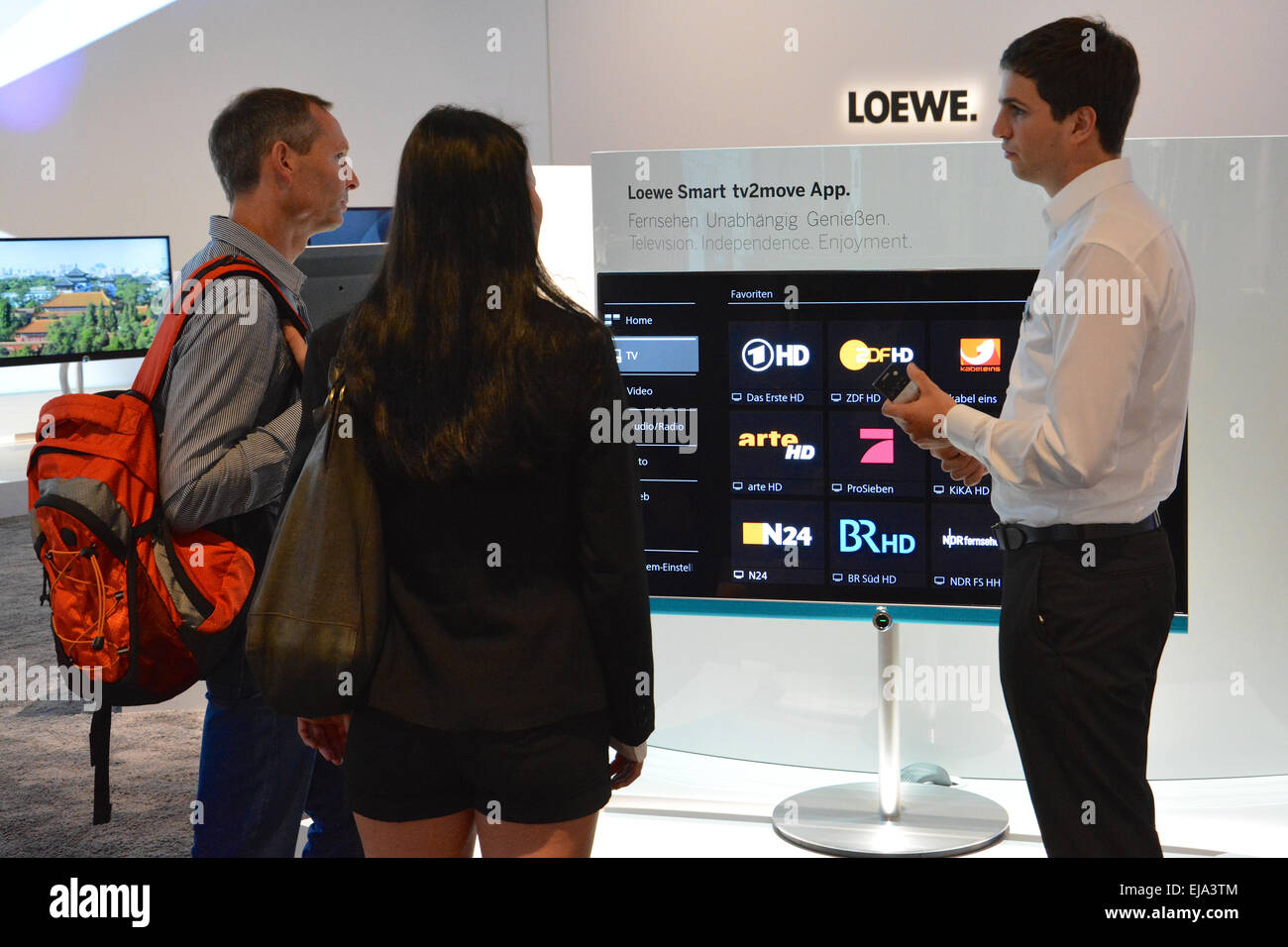 Consumer Electronic Show IFA Berlin Banque D'Images