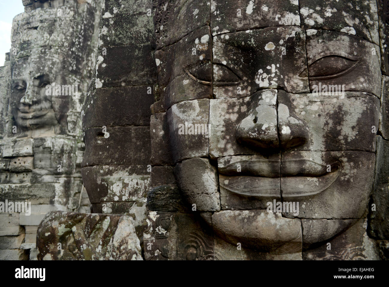 Asie Cambodge Cambodge ANGKOR THOM Banque D'Images