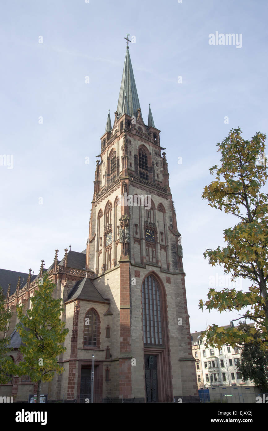 Eglise paroissiale Saint-pierre, Duesseldorf, Allemagne Banque D'Images