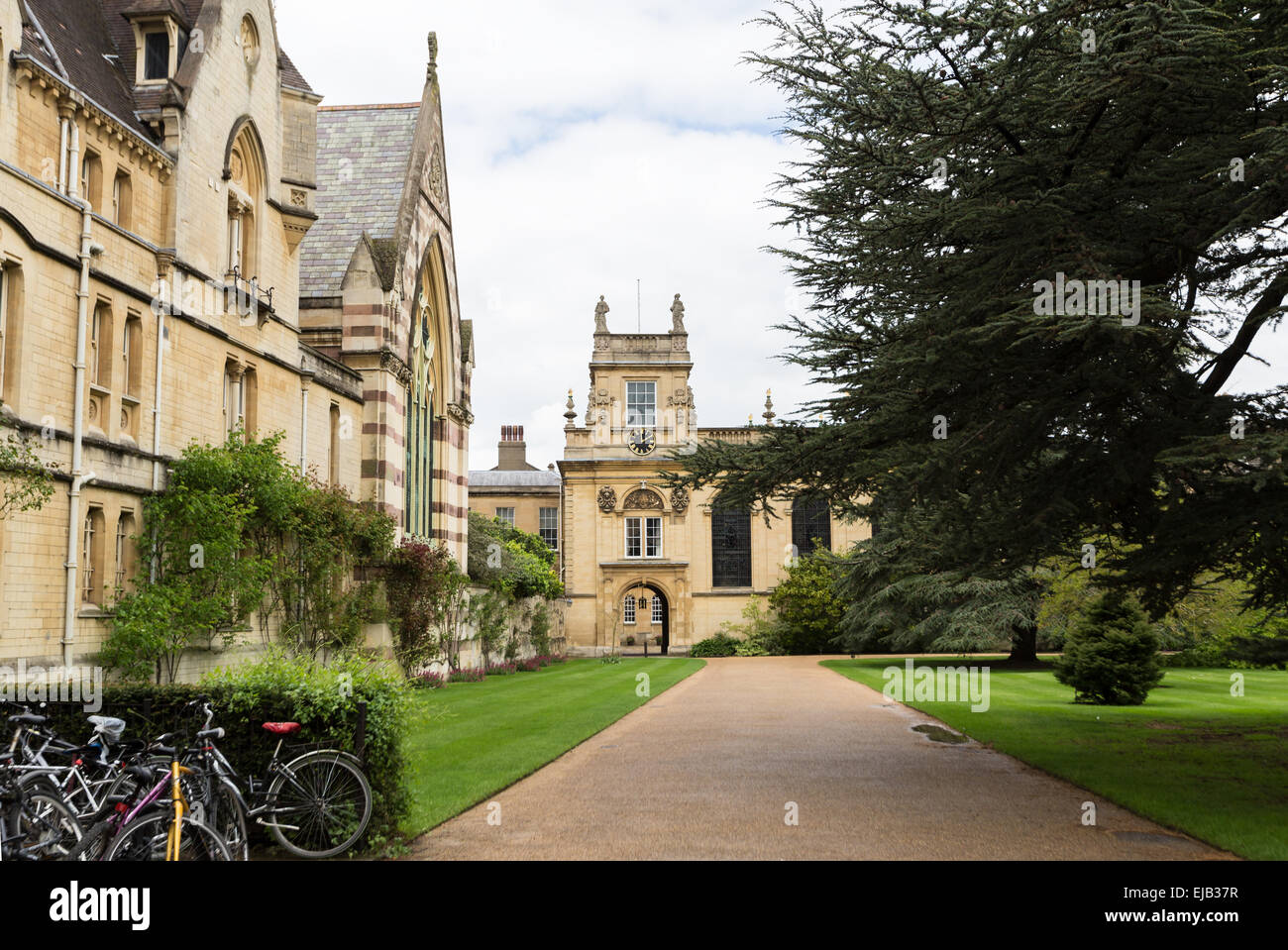Trinity college oxford oxfordshire England Royaume-Uni uk Banque D'Images