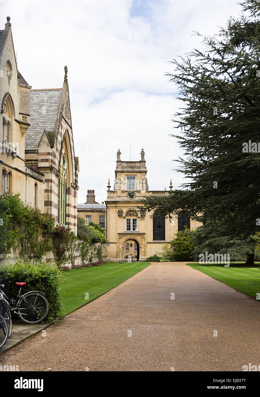 Trinity college oxford oxfordshire England Royaume-Uni uk Banque D'Images
