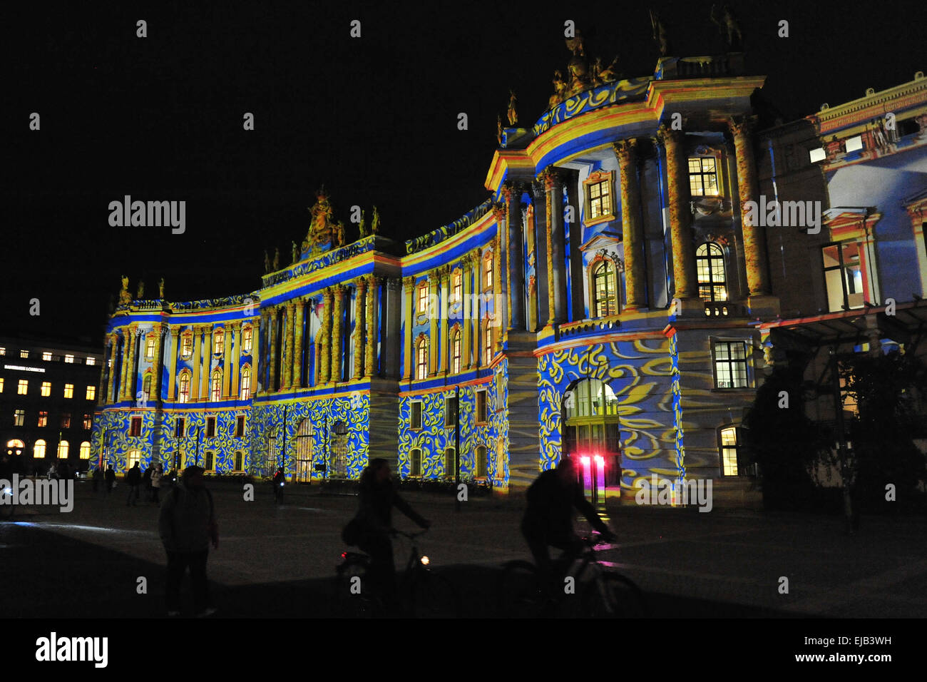 Fête des lumières de Berlin Allemagne Banque D'Images