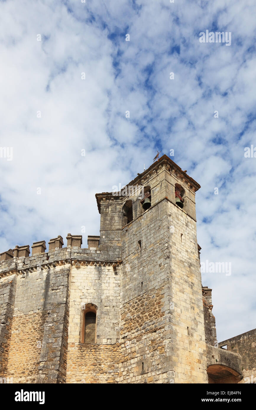 L'imposant château médiéval Banque D'Images