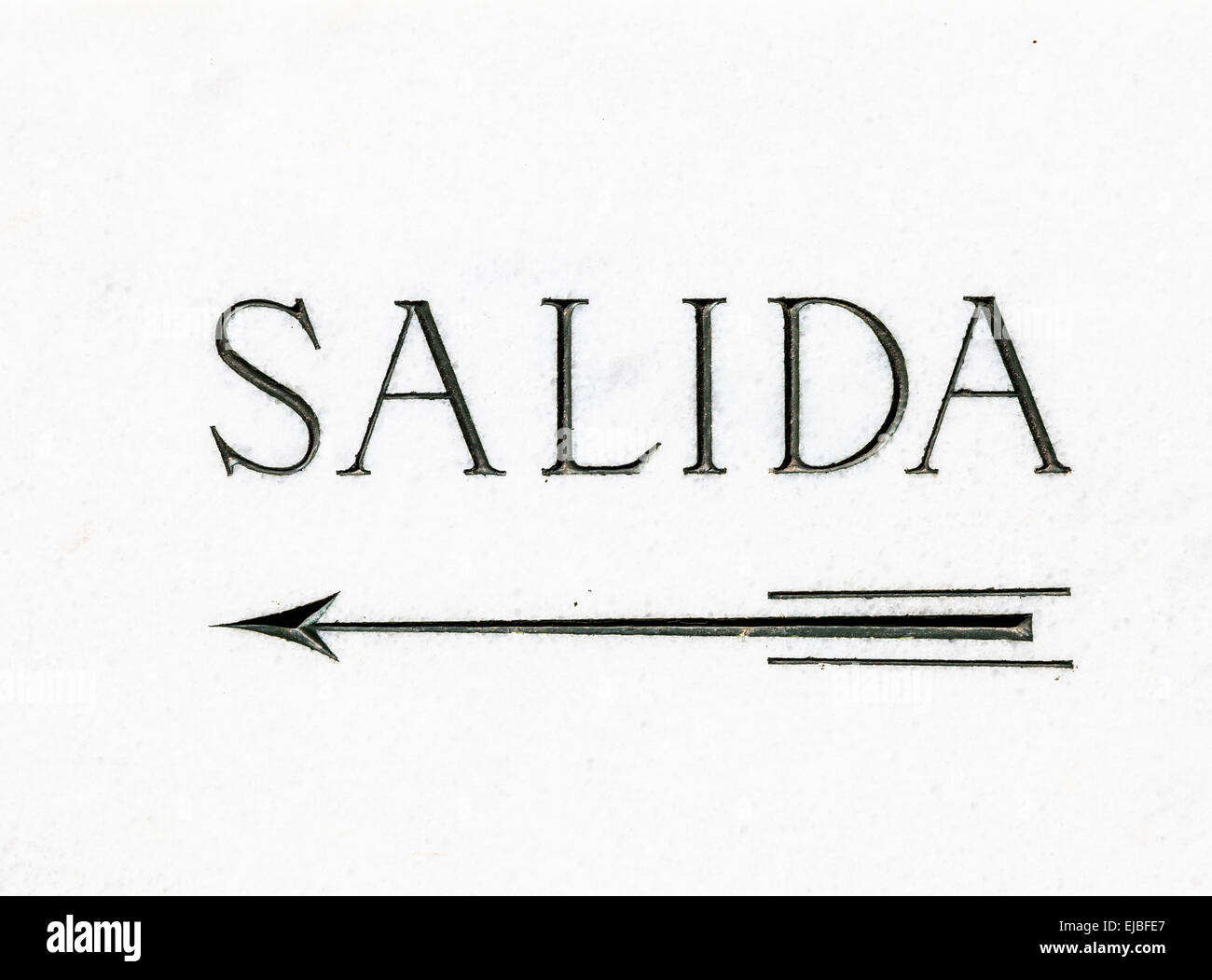 Sortie Banque D'Images