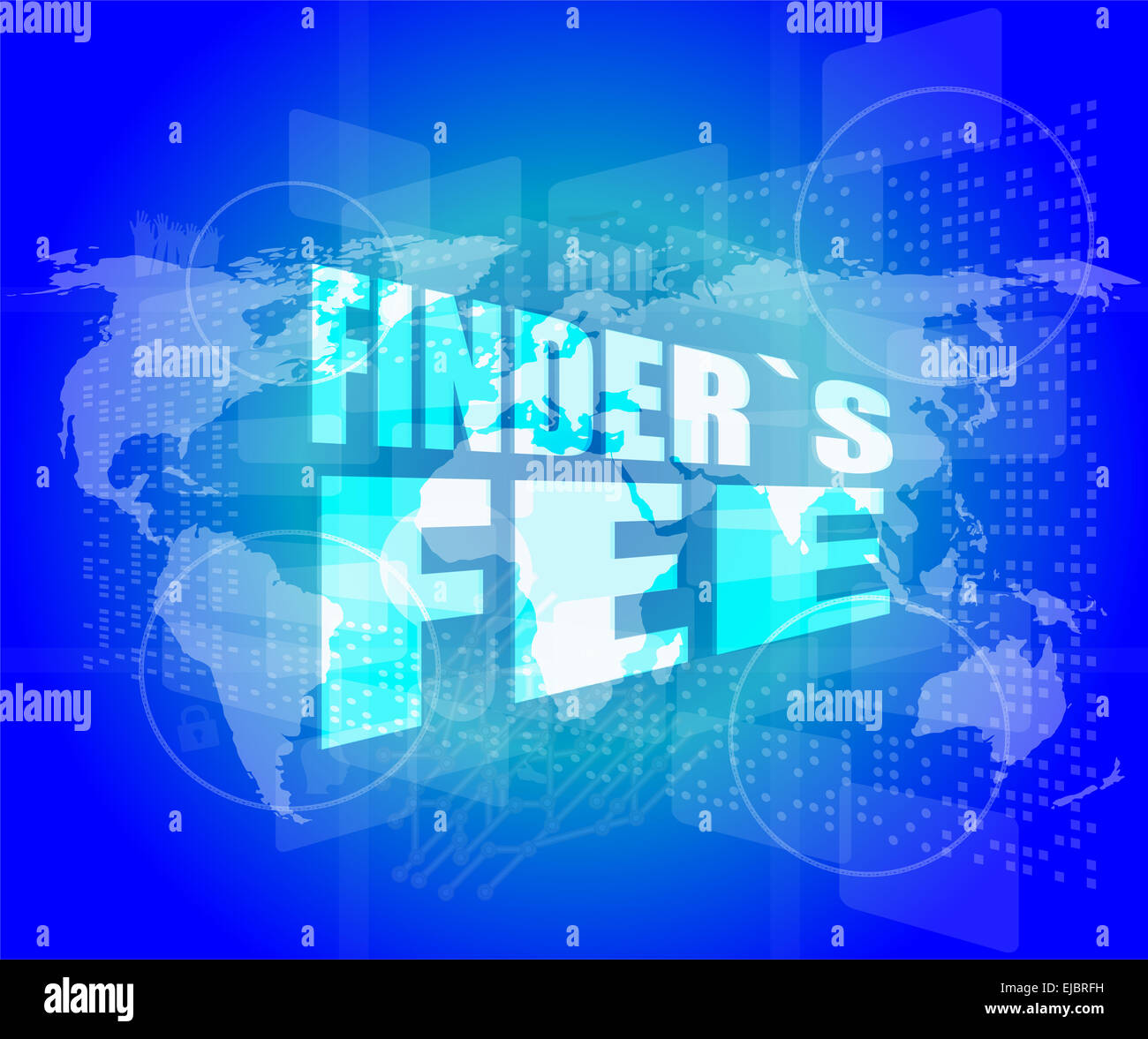 Frais de recherche de mot sur digital touch screen Banque D'Images