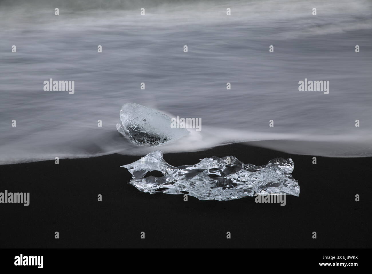 Glacier jökulsárlón Lagoon, Iceland Banque D'Images