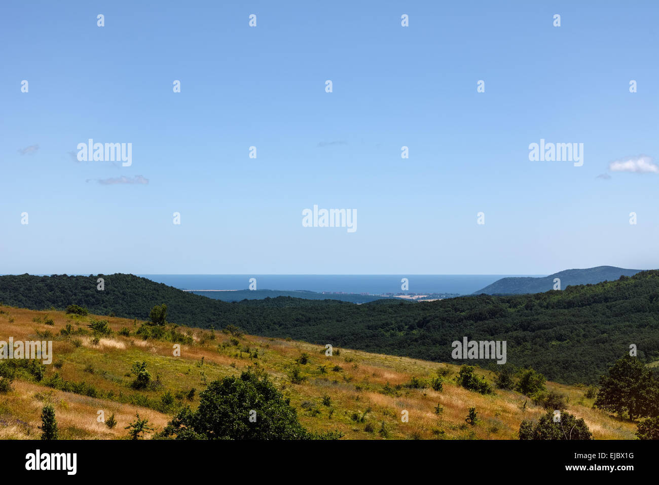 Le paysage bulgare Banque D'Images