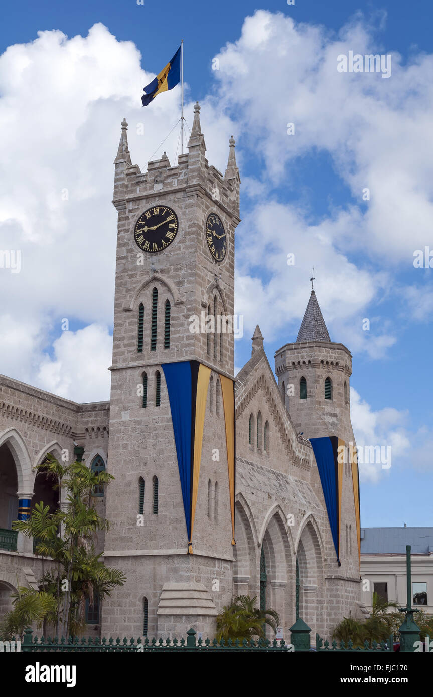 Parlement de la Barbade. Banque D'Images