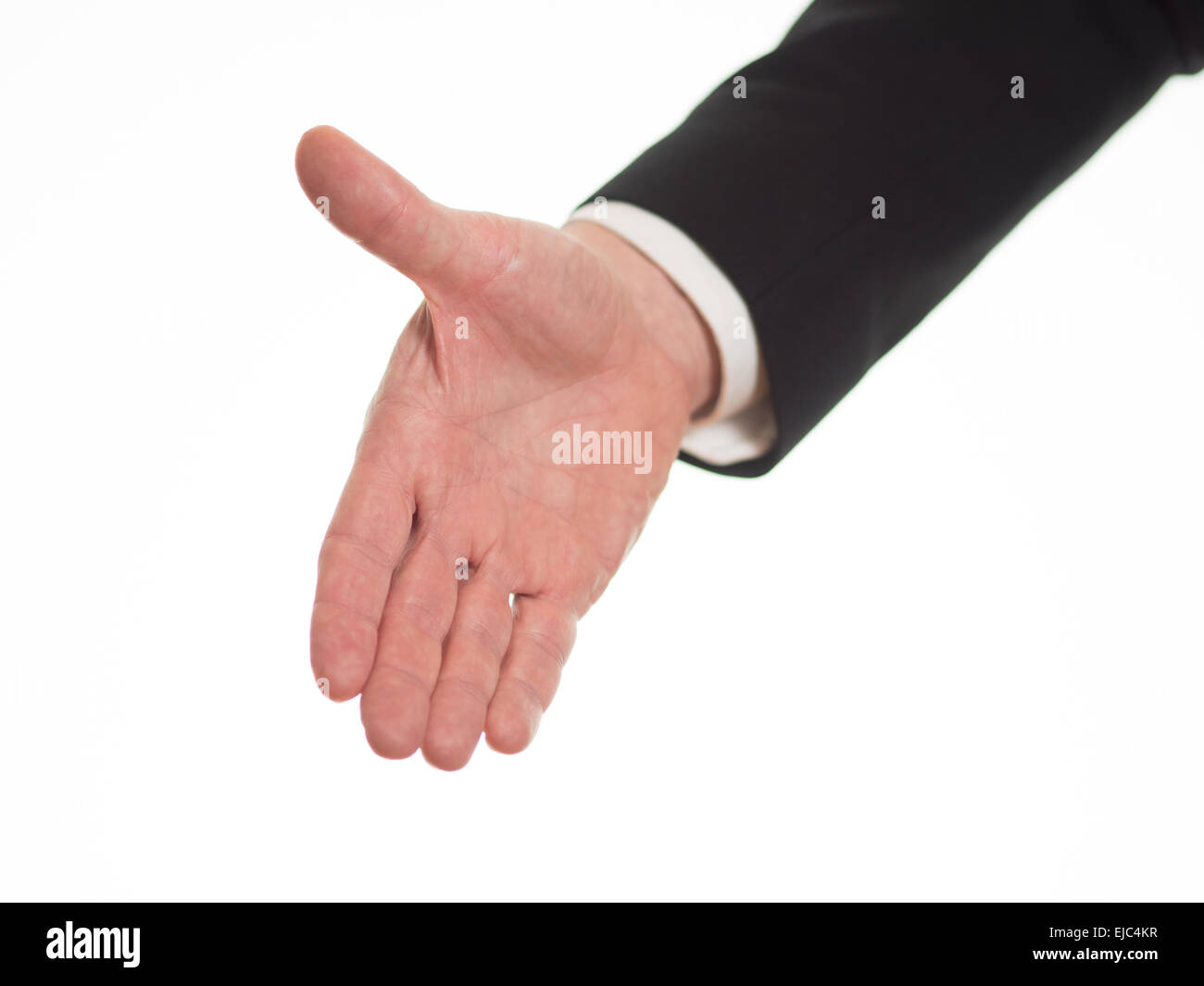 Main Tendue De Bienvenue Photo Stock Alamy