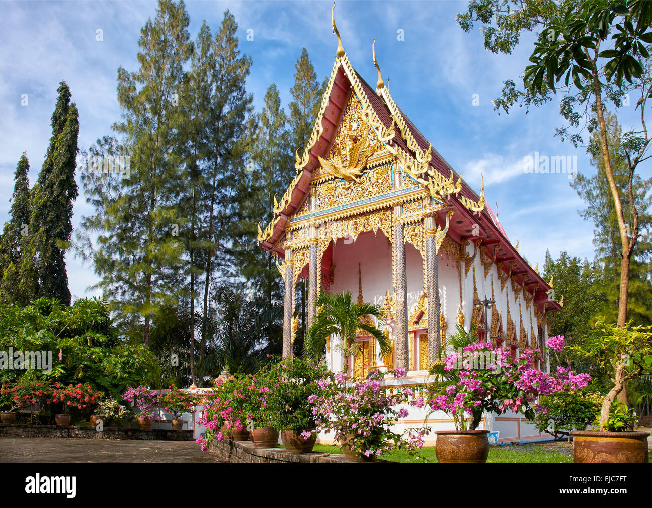 Wat Sri Sunthon temple sur Phuket Banque D'Images