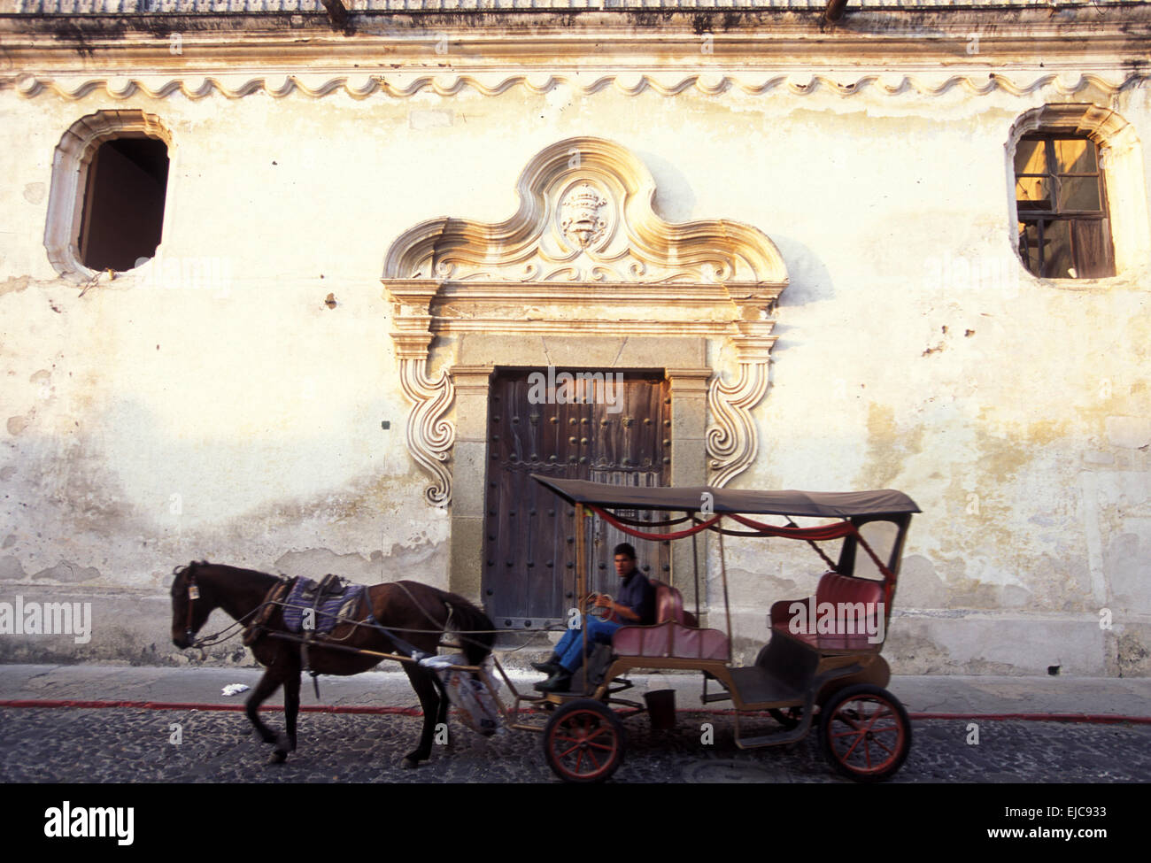 L'AMÉRIQUE LATINE GUATEMALA ANTIGUA Banque D'Images