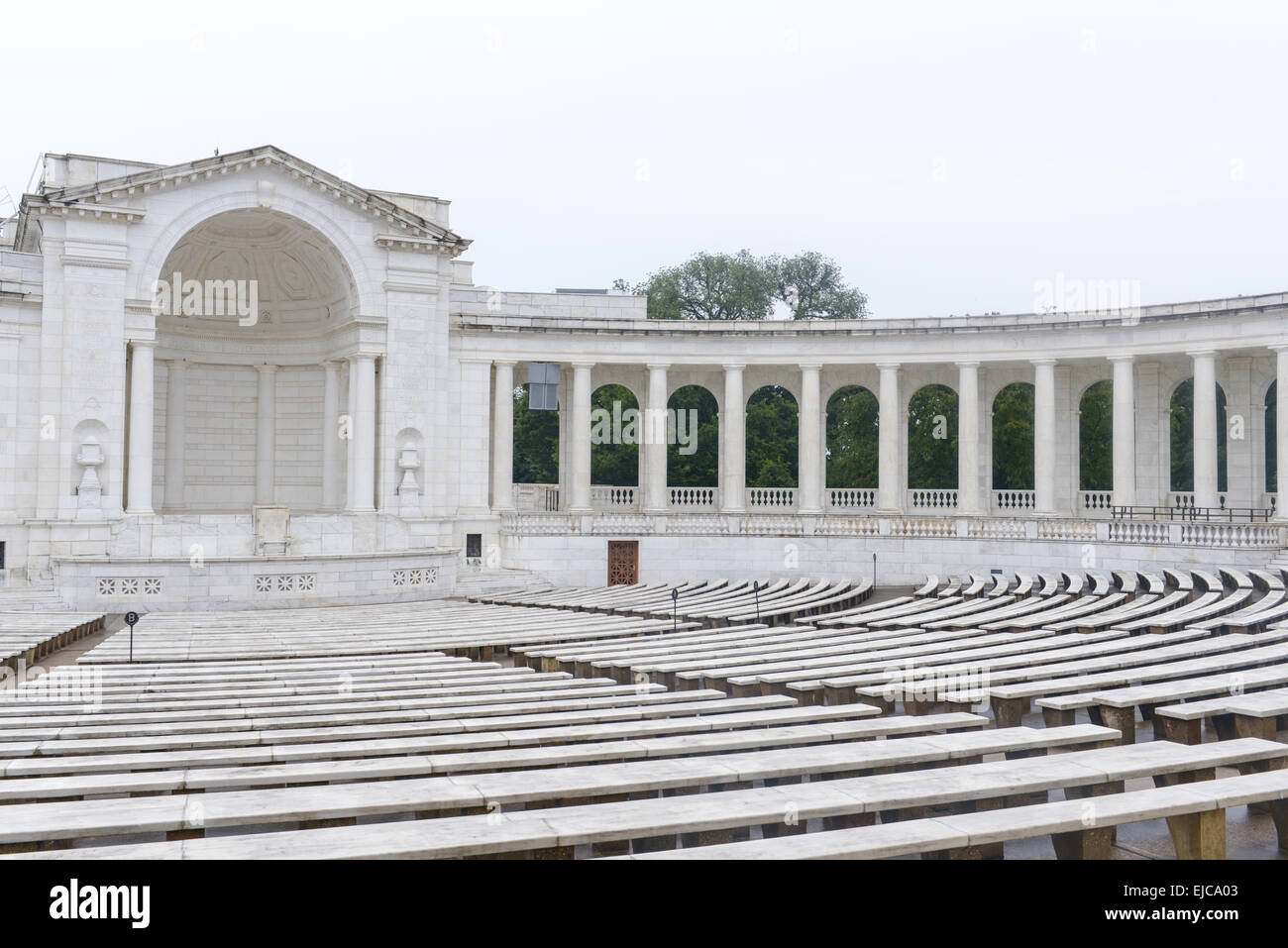 Amphithéâtre Memorial à Washington DC Banque D'Images