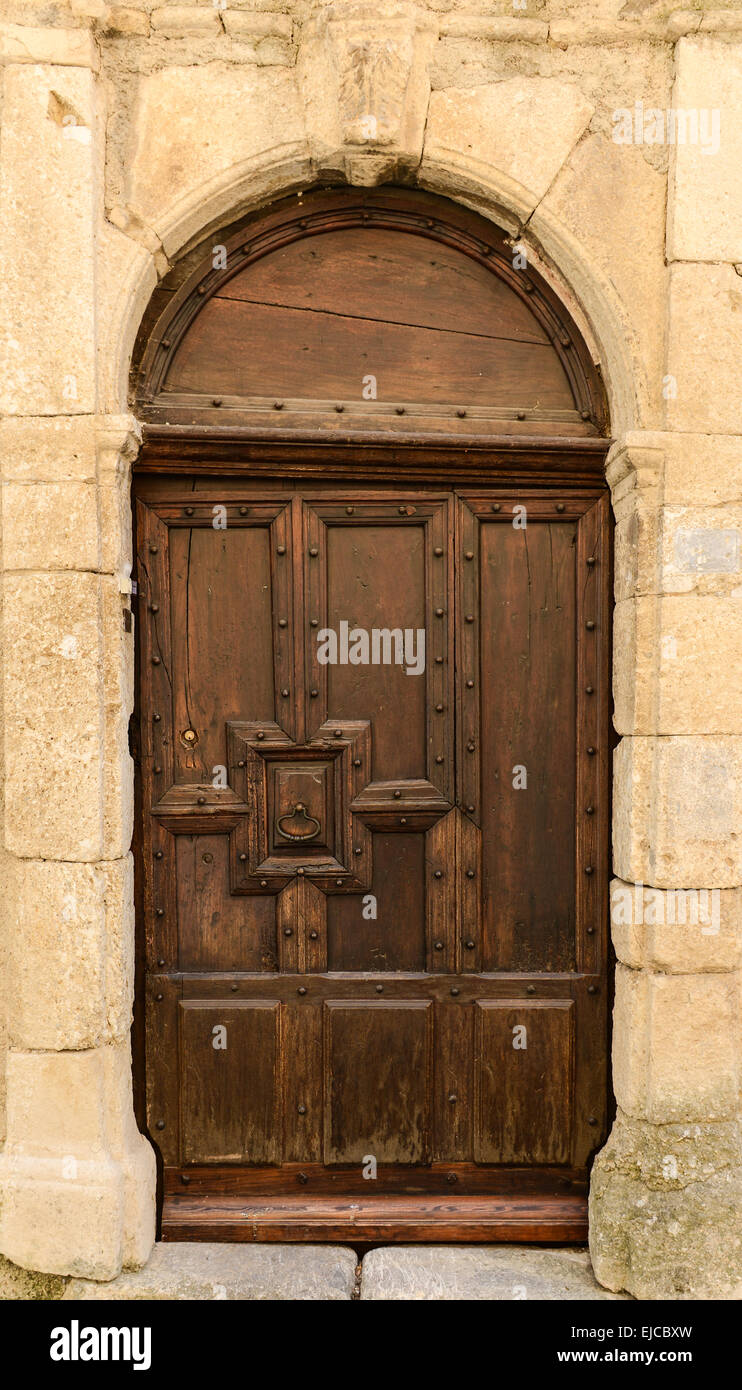 Porte rustique française Banque D'Images