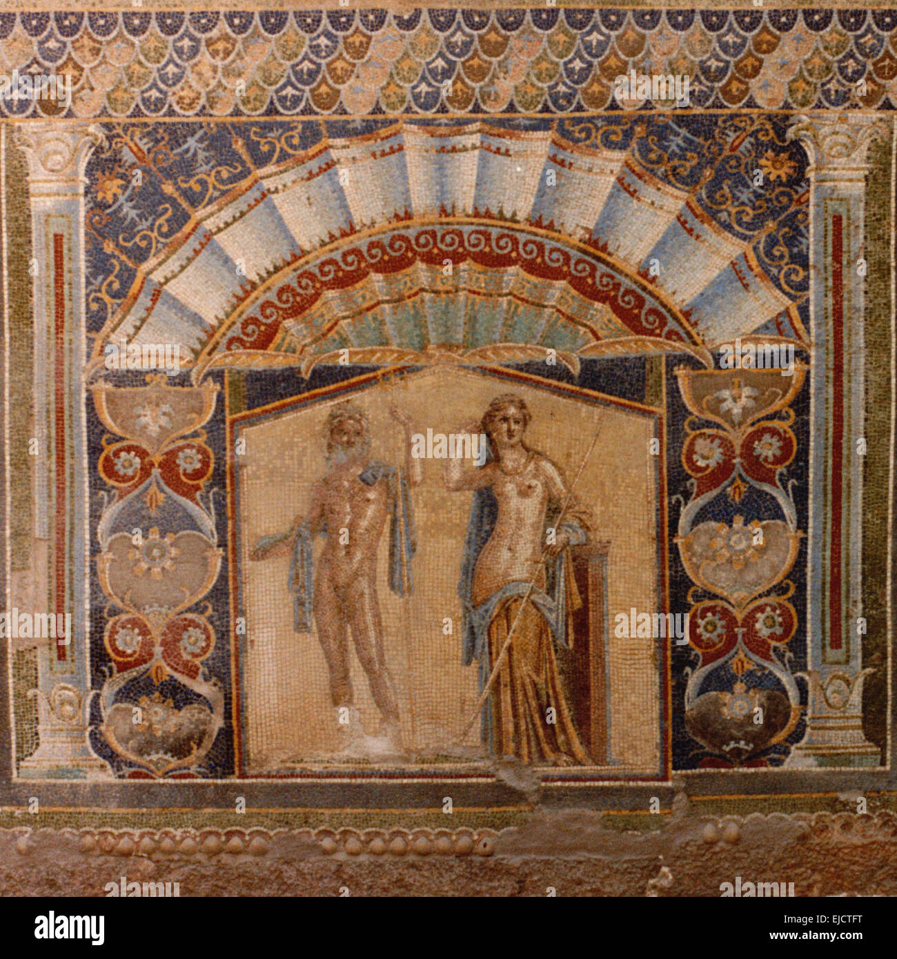 Pompeii mosaic pompei Banque de photographies et d’images à haute — free download