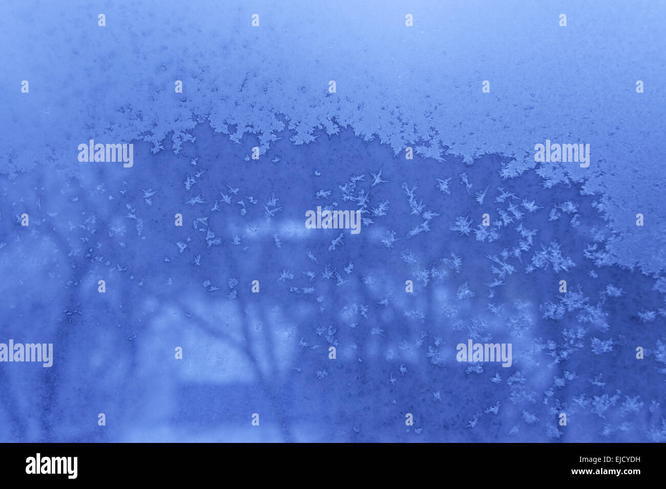 Soirée floue d'hiver - Contexte - 5559 Banque D'Images