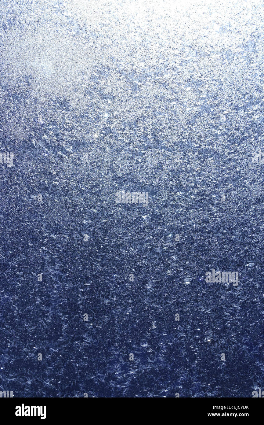 Fond bleu-cristallisé - 5507 Banque D'Images