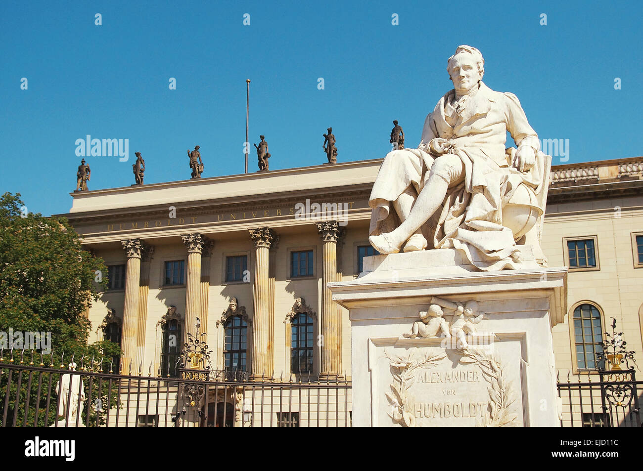 L'Université Humboldt de Berlin Allemagne Banque D'Images