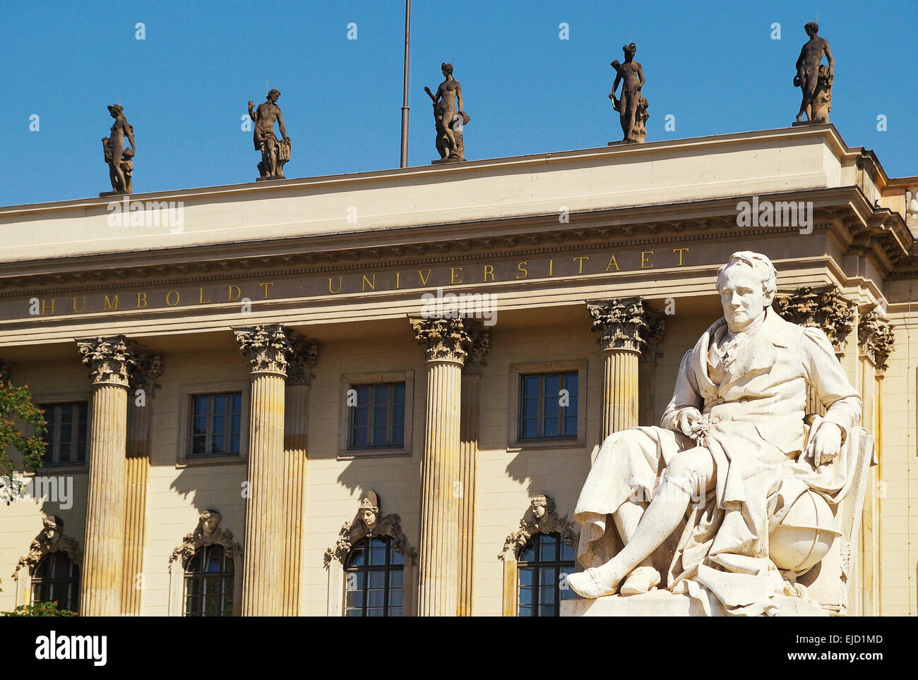 L'Université Humboldt de Berlin Allemagne Banque D'Images