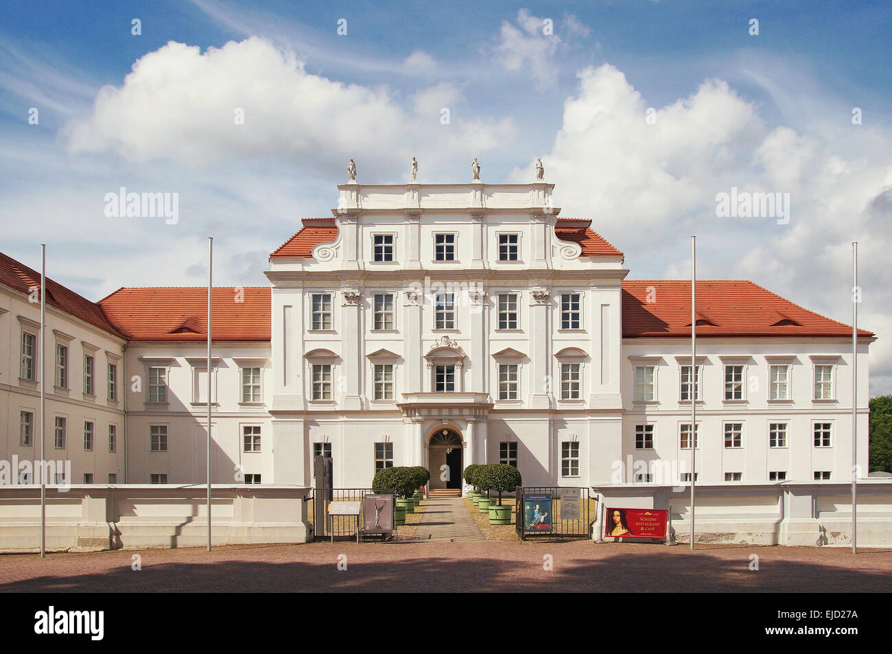 Château de Oranienburg Brandenburg Allemagne Banque D'Images