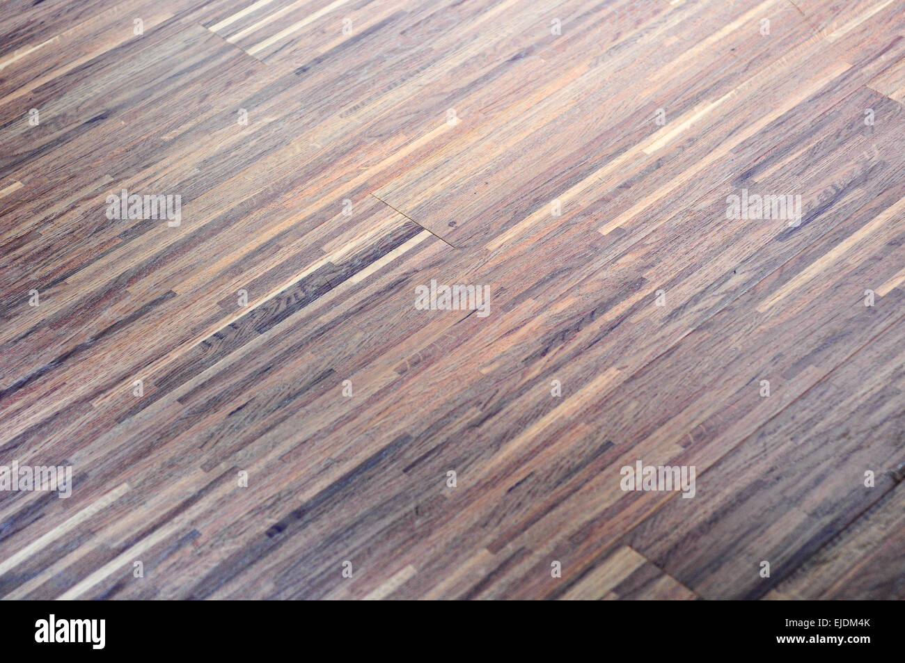 La texture du sol en bois brun moderne Banque D'Images