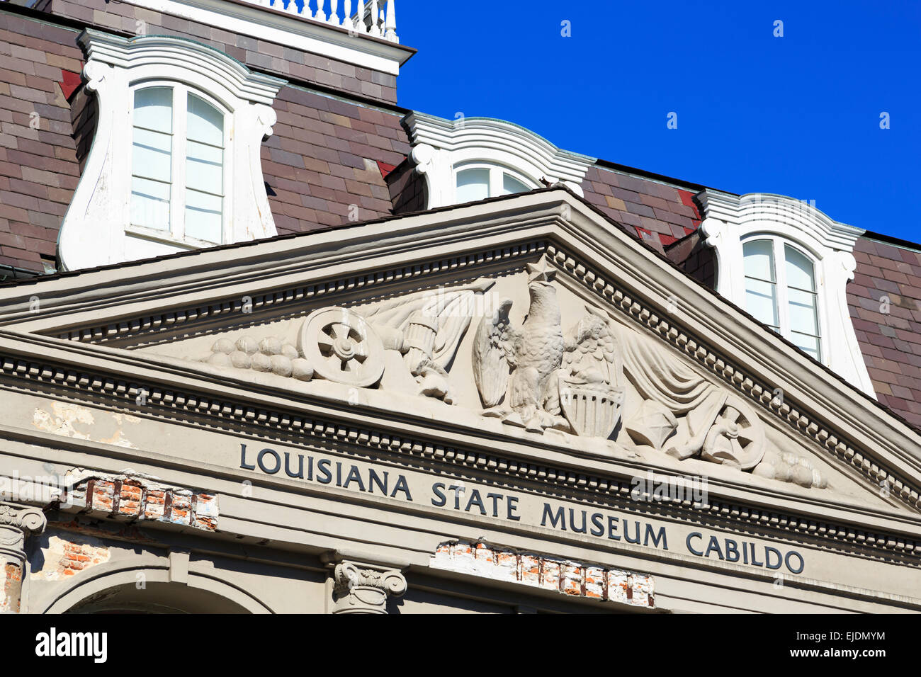 Louisiana State Museum, Jackson Square, Quartier français, la Nouvelle Orléans, Louisiane, USA Banque D'Images