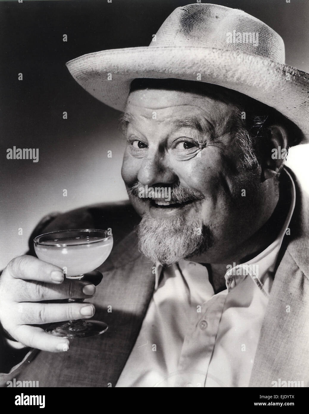 BURL Ives (1909-1995) Photo de promotion de l'acteur et chanteur américain Banque D'Images