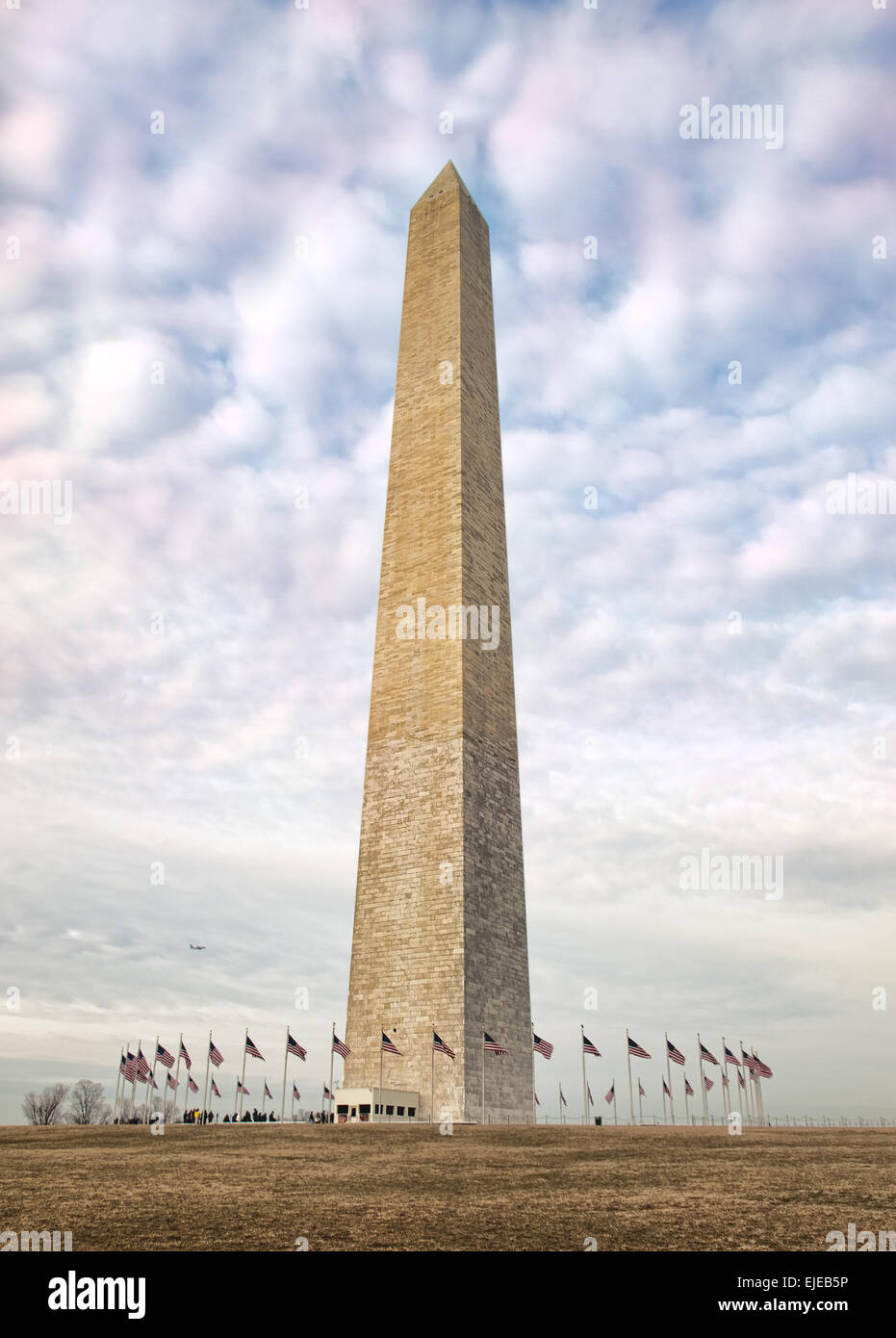 Washington, DC, USA. Mars 10,2014. Le Washington Monument Banque D'Images