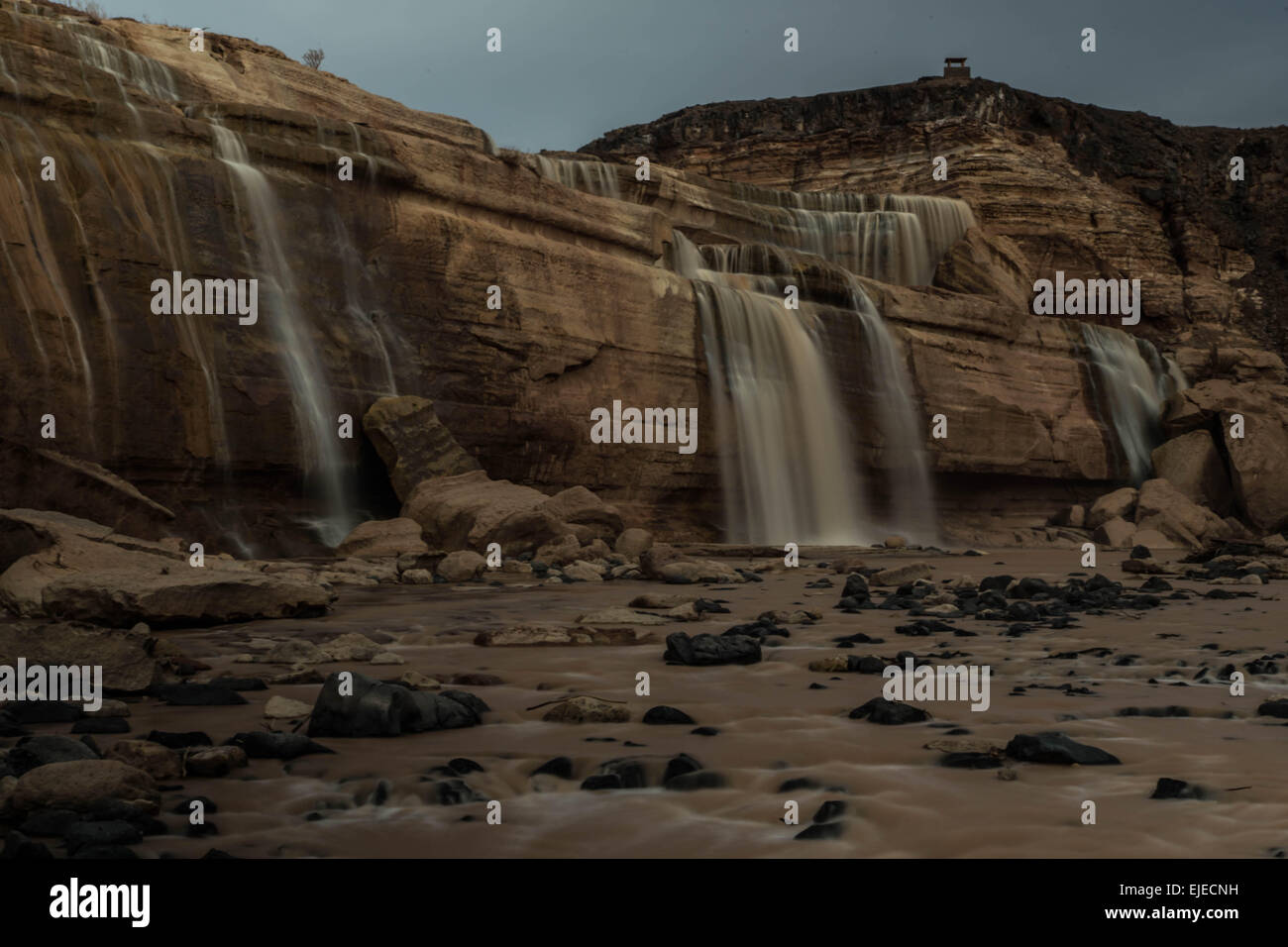 Grand Falls au printemps Banque D'Images