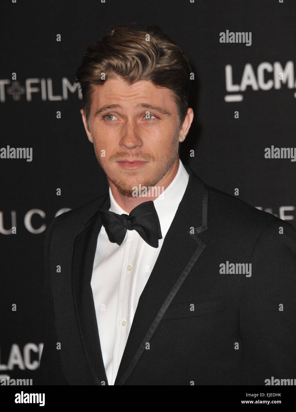 LOS ANGELES, CA - 1 NOVEMBRE 2014 : Garrett Hedlund au 2014 de l'Art LACMA +Film Gala à la Los Angeles County Museum of Art. Banque D'Images