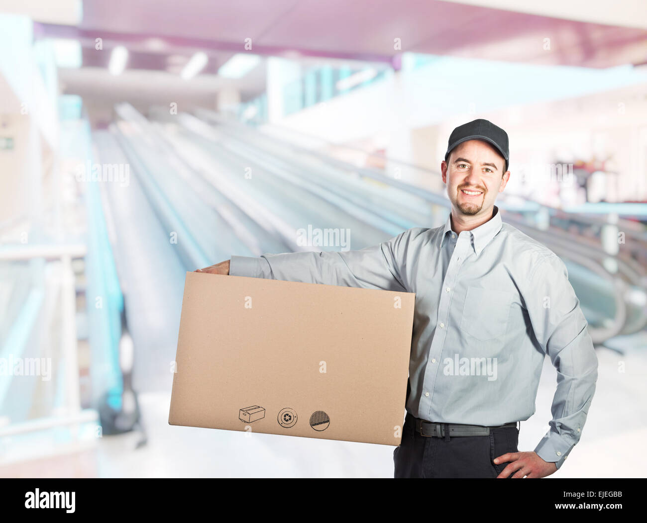 Portrait of young man Banque D'Images