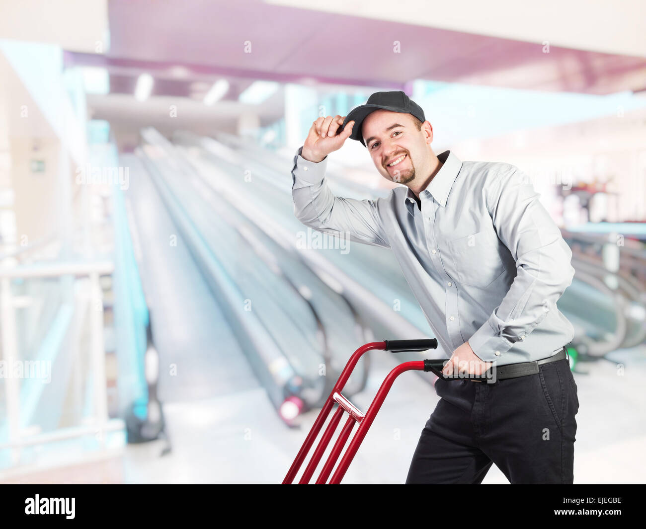 Portrait of young man Banque D'Images