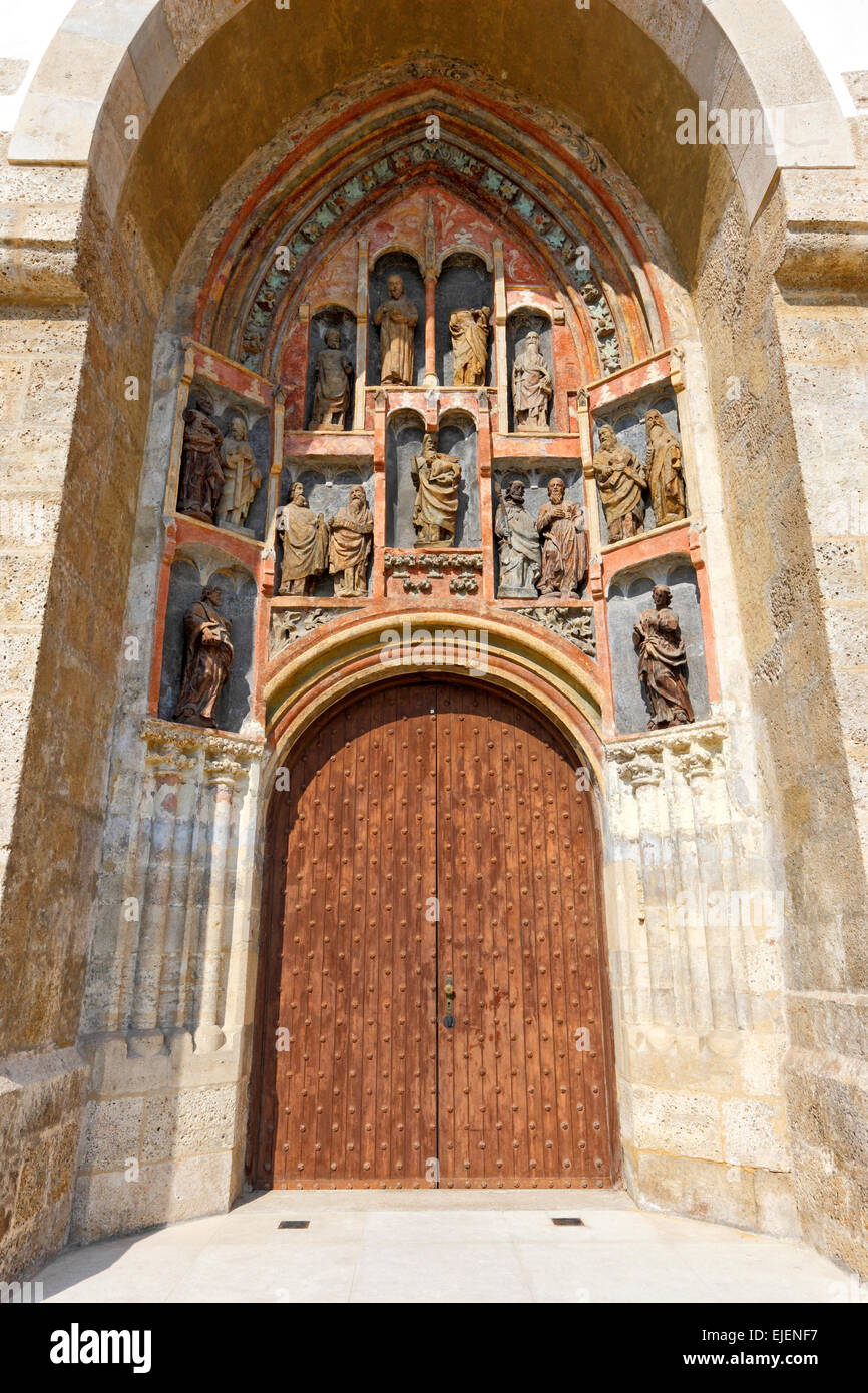 Portail de st. Mark church, Zagreb Croatie Banque D'Images