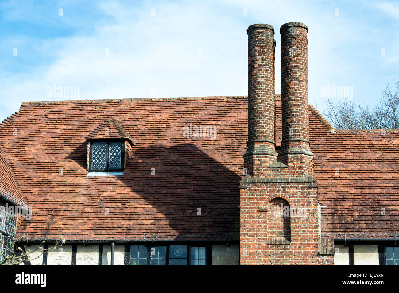RHS Wisley laboratory des cheminées. Surrey, Angleterre Banque D'Images