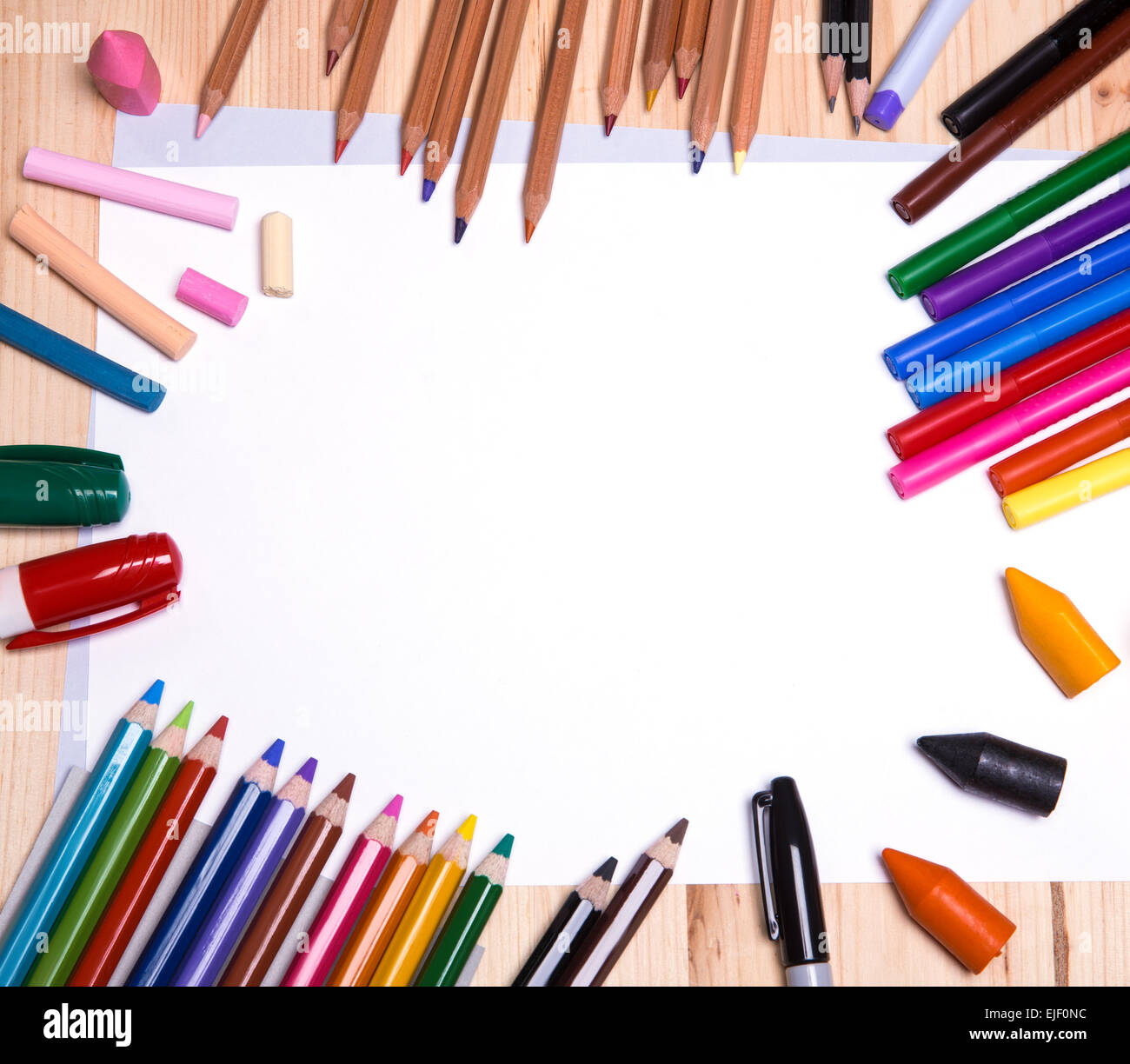 Matériel de dessin Banque D'Images