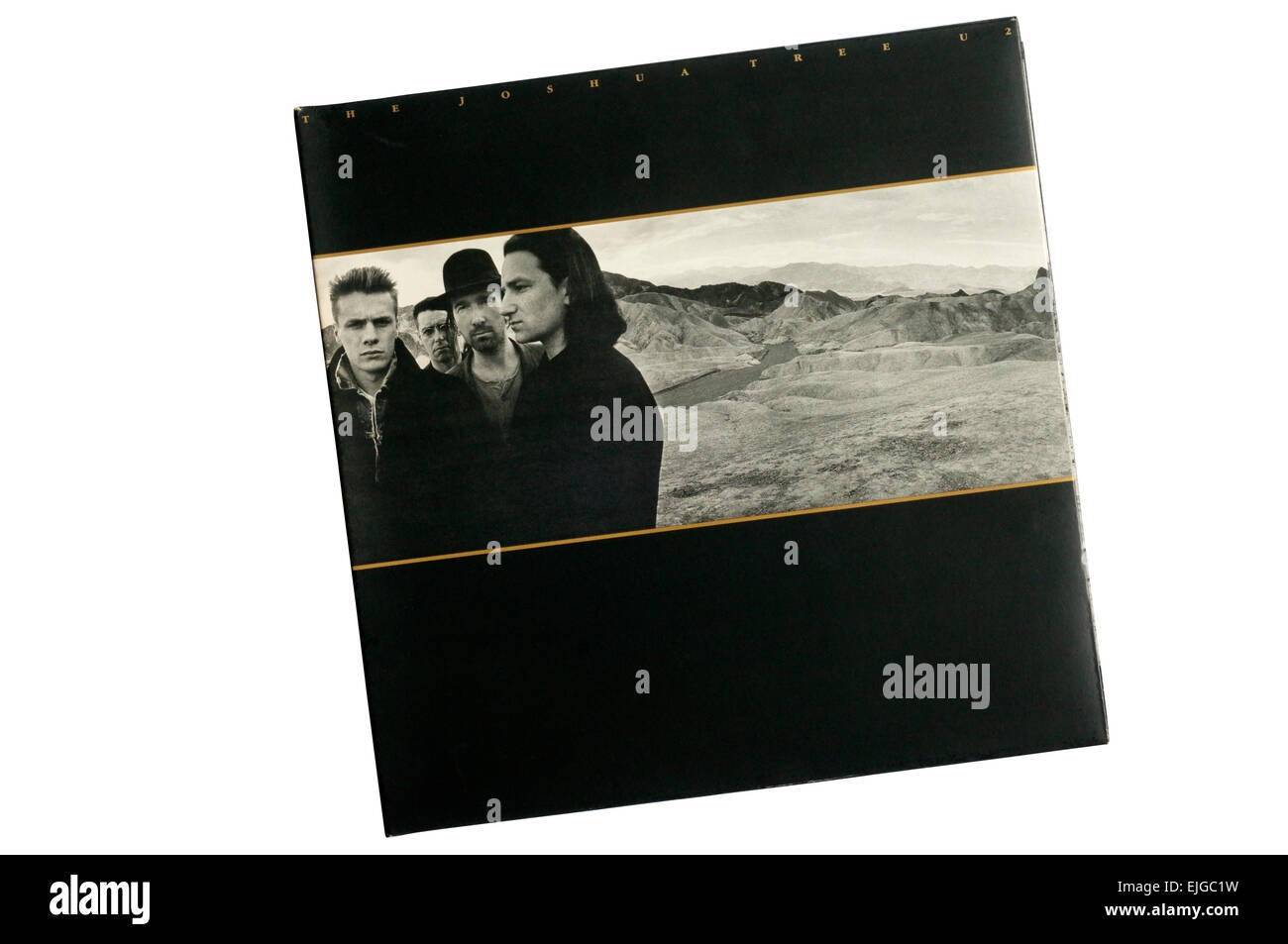 The Joshua Tree est le 5e album studio du groupe de rock irlandais U2. Il a été publié en 1987. Banque D'Images