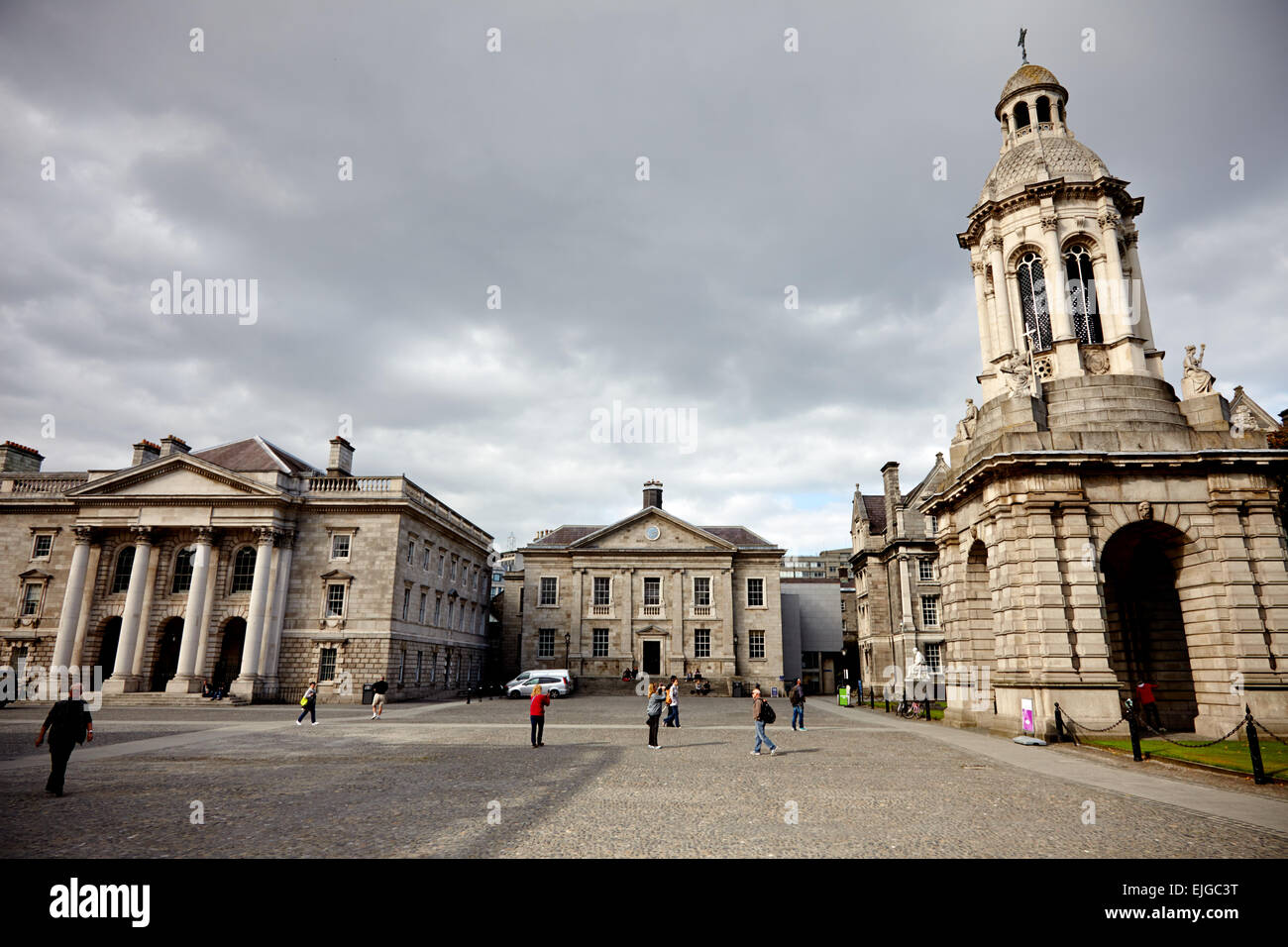 Trinity College Dublin, Irlande Banque D'Images